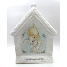 Load image into Gallery viewer, Precious Moments 1994 “I Will Always Love You” Porcelain Shelf Sitter