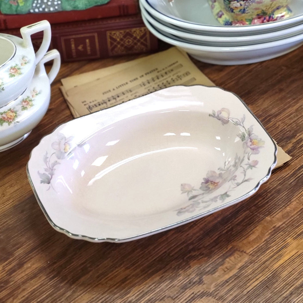 Limoges Company Peach-Blo Ware Serving bowl