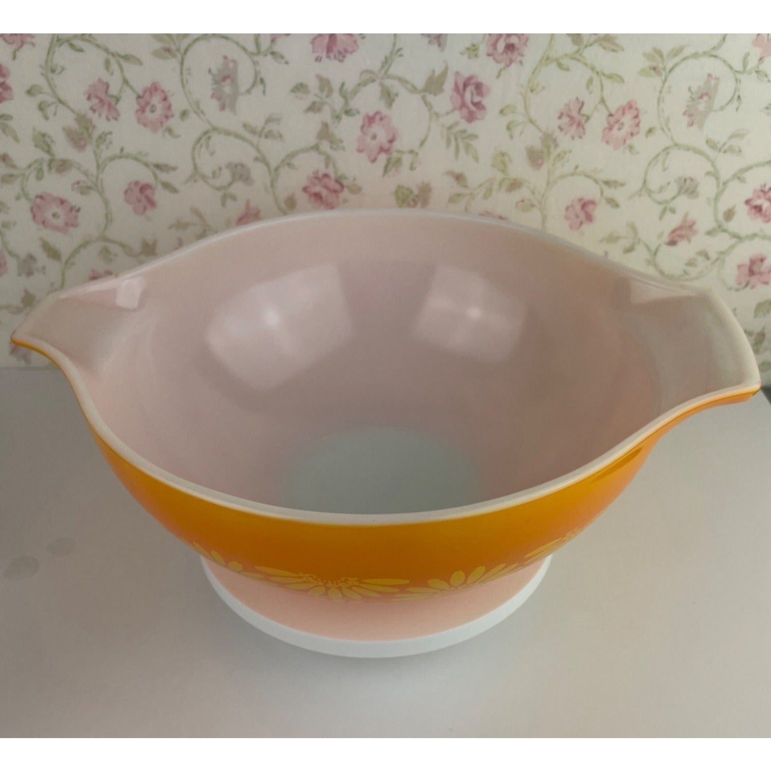 Set of 4 Pyrex Verde Cinderella Mixing Bowls/glass Bakeware/pyrex