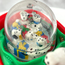 Load image into Gallery viewer, McDonalds Disney 101 Dalmatians Snow Dome Dog Sledding Collectible Figurine 1996