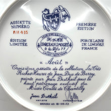 Load image into Gallery viewer, Vintage Limoges D&#39;Arceau Limoges Le Tres Riches Aout August 1987