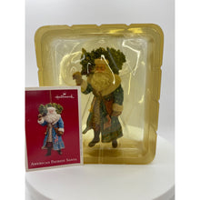 Load image into Gallery viewer, American Patriot Santa Hallmark Keepsake Ornament Holiday Memory 2003