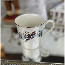 Load image into Gallery viewer, Winter Greetings Mug by Lenox, Vintage Fine Bone China Coffee Cup, Christmas Decor, Holiday Dishes, Xmas Collectable