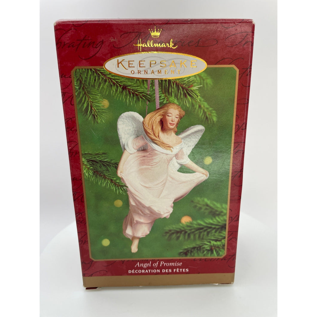 Hallmark Angel Of Promise Fine Porcelain Tree Ornament With Box