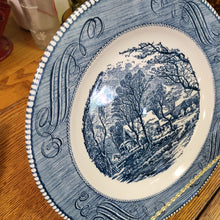 Load image into Gallery viewer, Plate-Currier &amp; Ives-The Old Grist Mill Dinner Plate