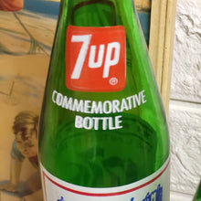 Load image into Gallery viewer, Vintage 7-UP Bottles 1976 Bicentennial 1776 - 1976 Set of 3
