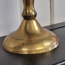 Load image into Gallery viewer, Vintage Brass Baluster Candlestick Holder, Traditional Decor