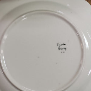 Vintage Crown Ivory Dinner plates, Fine China