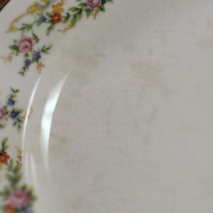 Vintage Crown Ivory Dinner plates, Fine China