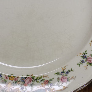 Vintage Crown Ivory Dinner plates, Fine China