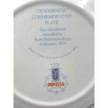 Load image into Gallery viewer, Avon Tenderness Commemorative Plate - Pontesa Ironstone 1974