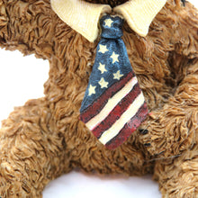 Load image into Gallery viewer, Boyds Bears Yankee Doodlebear Stars &amp; Stripes Forever Bearstone Collection 2003