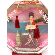 Load image into Gallery viewer, Vintage Mid-Century Geisha Doll Diorama, Made In Japan