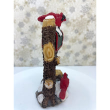 Load image into Gallery viewer, Winter Mailbox Figurine with Cardinals - Polystone Christmas Decoration, Holiday Decor