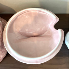 Load image into Gallery viewer, Vintage Pink Ceramic Cabbage Soup Tureen, Lidded Cabbage Bowl With Ladle