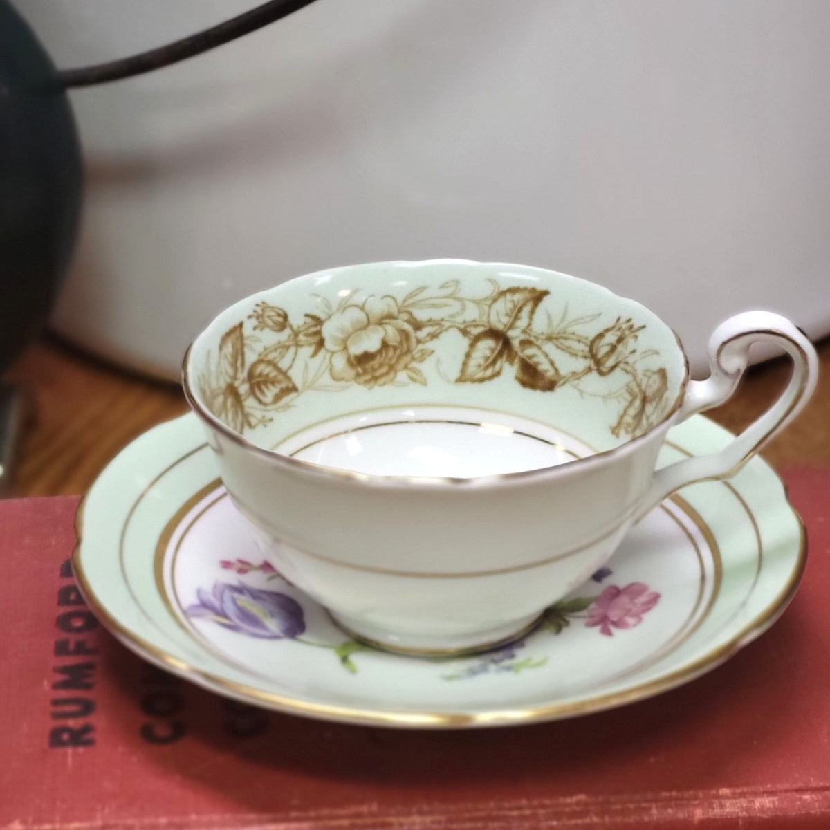 Vintage Mixed Matched Teacup and Saucer – Fluffernutter Vintage