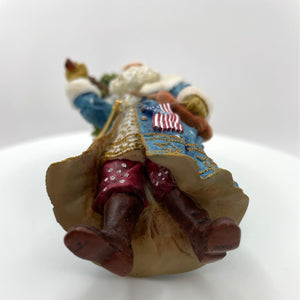 American Patriot Santa Hallmark Keepsake Ornament Holiday Memory 2003