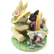 Load image into Gallery viewer, Vntg Cream &amp; Cocoa You Melt My Heart Figurine by Enesco 1992 Easter Decoration