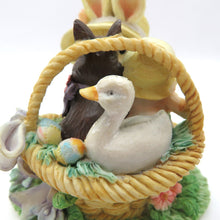 Load image into Gallery viewer, Vntg Cream &amp; Cocoa You Melt My Heart Figurine by Enesco 1992 Easter Decoration