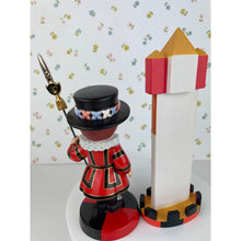 Load image into Gallery viewer, Disney WDCC Small World England Royal Duty and Tower 40th Anniversary Sculpture