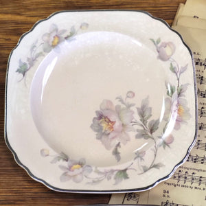 Limoges Company Peach-Blo Ware Bread Plates Set of 4