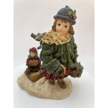 Load image into Gallery viewer, Yesterday&#39;s Child - Courtney w/ Phoebe Over the River, Dollstone Collection Figurine