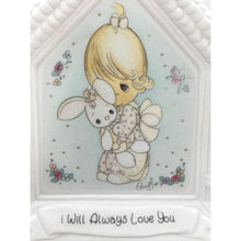 Load image into Gallery viewer, Precious Moments 1994 “I Will Always Love You” Porcelain Shelf Sitter