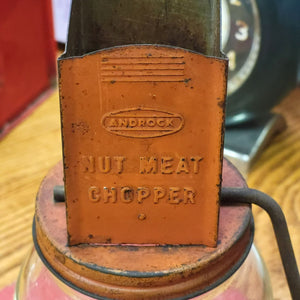 Hazel Atlas Nut Meat Chopper 1940's