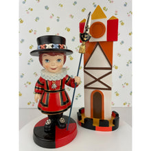 Load image into Gallery viewer, Disney WDCC Small World England Royal Duty and Tower 40th Anniversary Sculpture