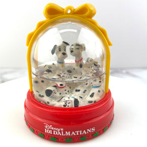 McDonalds Disney 101 Dalmatians Snow Dome Snow Furries Collectible Figurine 1996