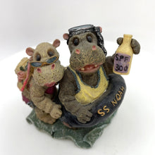 Load image into Gallery viewer, Boyds Bears - Hippolita and Hugo D. Nile...Sink or Swim, Noah&#39;s Ark Series #3