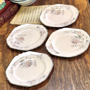 Limoges Company Peach-Blo Ware Salad Plates Set of 4