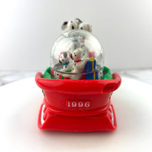 Load image into Gallery viewer, McDonalds Disney 101 Dalmatians Snow Dome Dog Sledding Collectible Figurine 1996