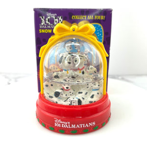 McDonalds Disney 101 Dalmatians Snow Dome Snow Furries Collectible Figurine 1996