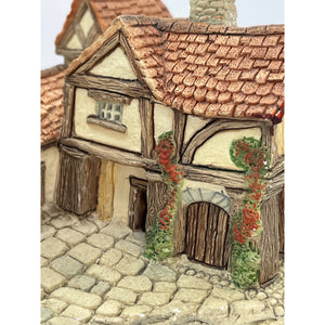 Naturecraft Acre Nook Farm English Cottage Figurine, Made in England
