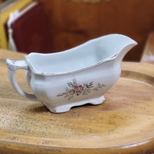Load image into Gallery viewer, Antique Alfred Meakin Cherry Blossom Royal Ironstone Gravy Boat