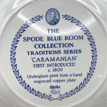 Load image into Gallery viewer, Spode Blue Room Collection Caramanian, Traditions Series Plate, Blue and White Transferware