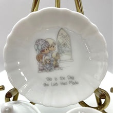 Load image into Gallery viewer, Precious Moments Miniature Tea Set, This is the Day the Lord has Made Teapot and Cup