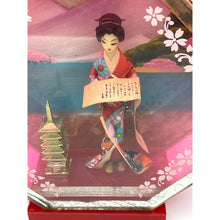 Load image into Gallery viewer, Vintage Mid-Century Geisha Doll Diorama, Made In Japan