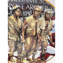 Load image into Gallery viewer, Official Friends of the Vietnam Veterans Memorial Porcelain Plate from The Franklin Mint