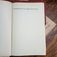 Load image into Gallery viewer, Vintage Book, A Subtreasury of American Humor Edited by E.B. White