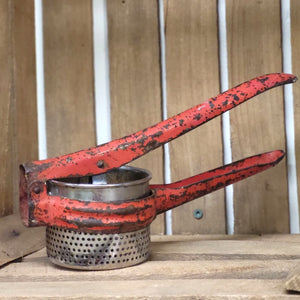 Vintage Ricer with Red Handle