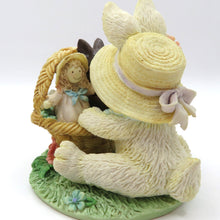 Load image into Gallery viewer, Vntg Cream &amp; Cocoa You Melt My Heart Figurine by Enesco 1992 Easter Decoration