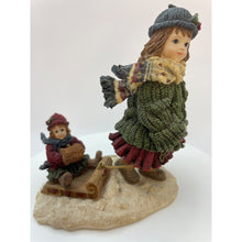 Load image into Gallery viewer, Yesterday&#39;s Child - Courtney w/ Phoebe Over the River, Dollstone Collection Figurine