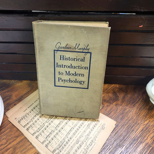 Vintage Book - Historical Introduction to Modern Psychology
