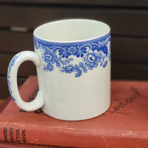 Spode Delamere Blue Coffee Mug, Earthenware Coffee Cup Made in England - Sold Separately
