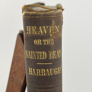 Antique Book Heaven An Earnest and Scriptural Inquiry of The Sainted Dead 1856