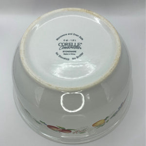 Vintage Corelle Coordinates Stoneware Mixing Bowl, 2 Quart Chutney Pattern