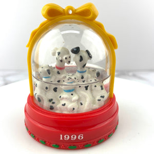 McDonalds Disney 101 Dalmatians Snow Dome Snow Furries Collectible Figurine 1996