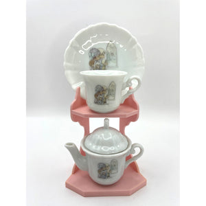 Precious Moments Miniature Tea Set, This is the Day the Lord has Made Teapot and Cup